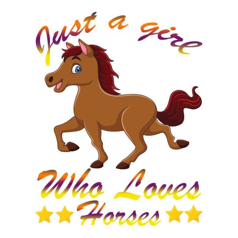 Just A Girl Who Loves Horses Ladies Tee by Bettercallsaul | Teevron