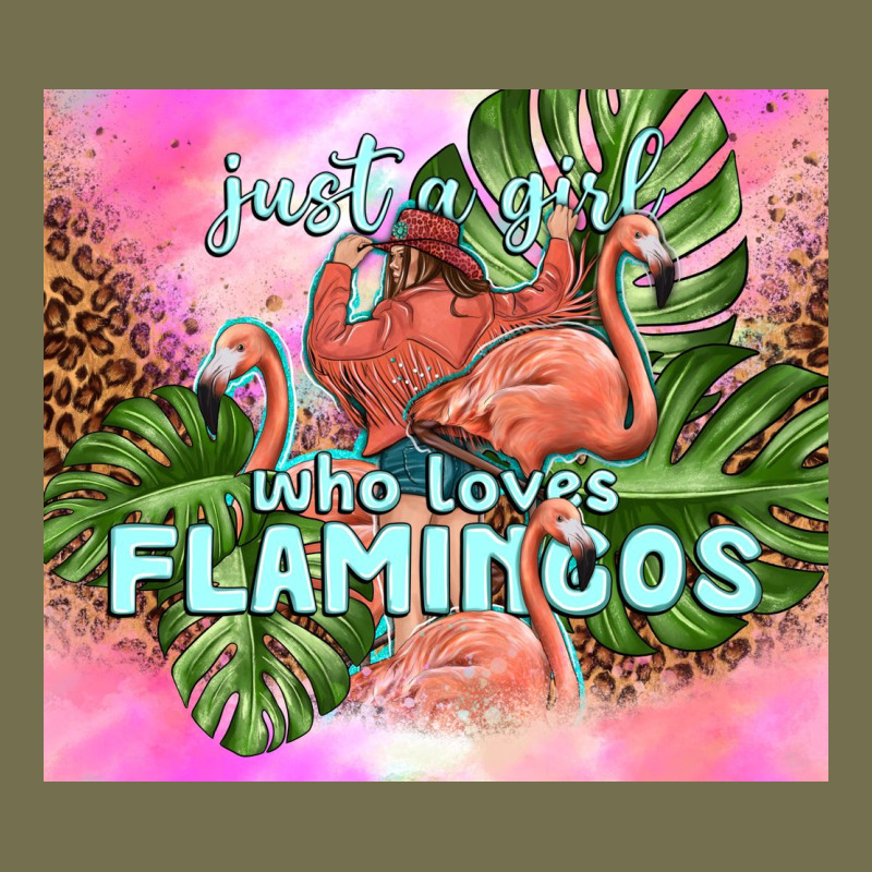 Just A Girl Who Loves Flamingo Vintage Hoodie by TumblerDesignByShophia | Teevron