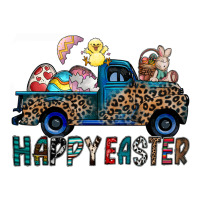 Happy Easter Truck Zipper Hoodie | Teevron