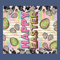 Happy Easter With Cowhide Vintage Hoodie | Teevron
