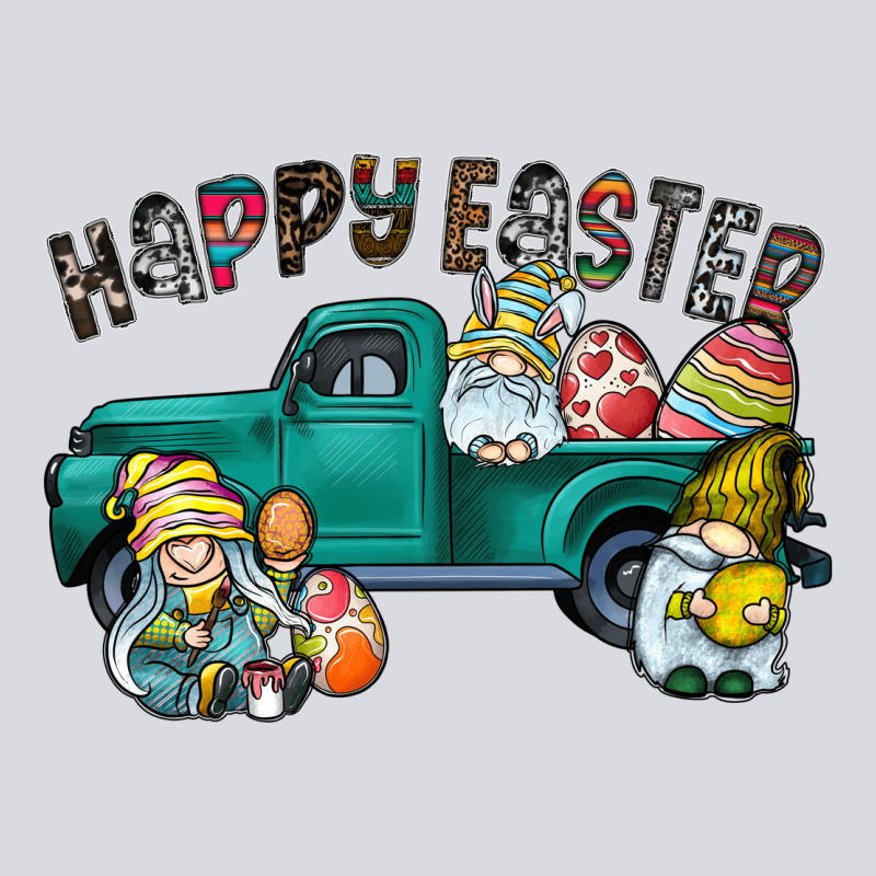 Happy Easter Truck Zipper Hoodie by CowhideDigitalArt | Teevron