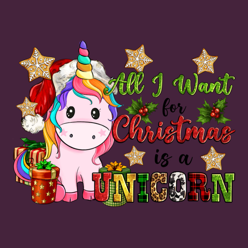 All I Want For Christmas Is A Unicorn Long Sleeve Tee by CowGirlArtShop | Teevron