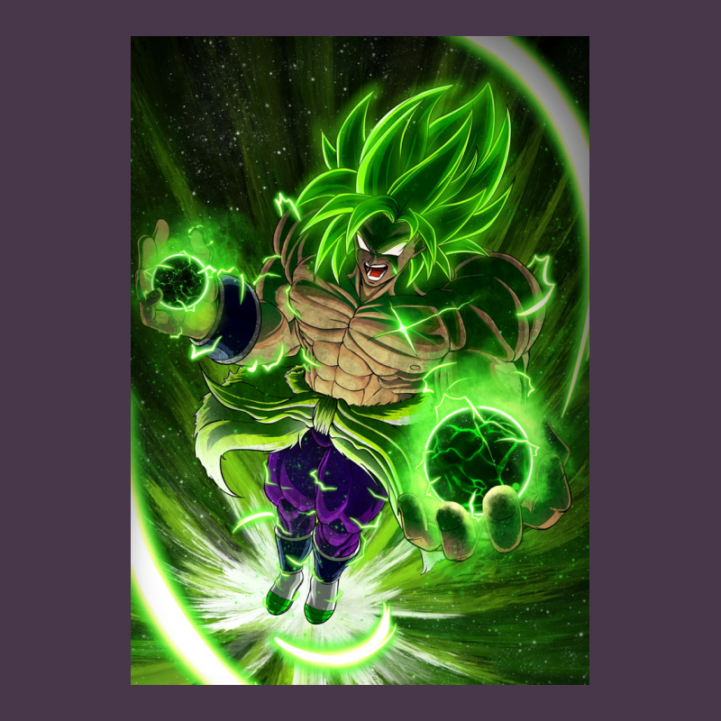 Legendary Broly Supersaiyajin Poster Travel Heavyweight Hoodie by lanVoArt | Teevron