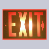 Exit Sign   Hippie Heavyweight Hoodie | Teevron