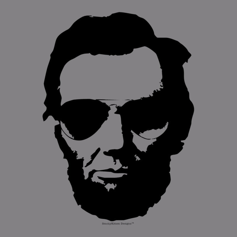 Cool Abe Lincoln With Aviator Sunglasses Black Heavyweight Hoodie by lanVoArt | Teevron