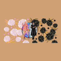 Gothic Girl And Colorful Girl Best Friends With Vintage Tee | Teevron