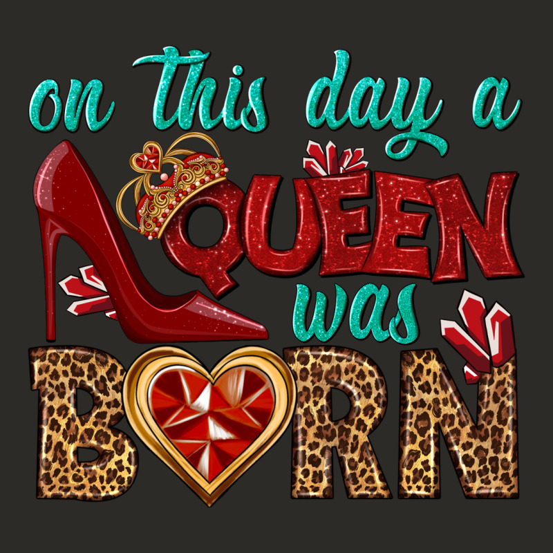 On This Day A Queen Was Born Heavy Core Tee by BundleAndBundleShop | Teevron