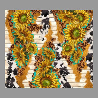 Sunflowers With Patterns Vintage Hoodie | Teevron