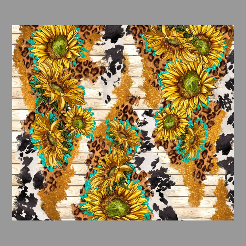 Sunflowers With Patterns Vintage Hoodie by TumblerDesignByShophia | Teevron