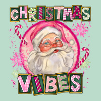 Pink Christmas Vibes Santa Premium Hoodie | Teevron