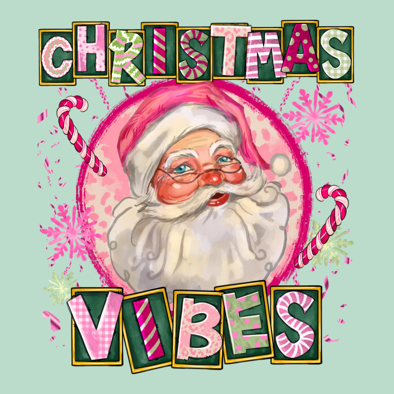 Pink Christmas Vibes Santa Premium Hoodie by FaDigitalArtStudio | Teevron