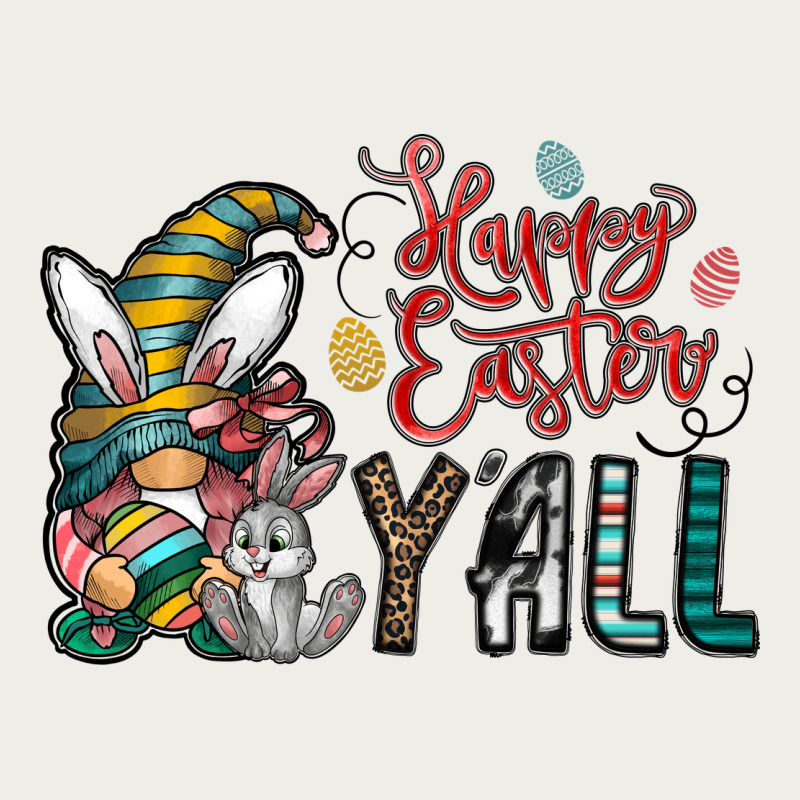 Happy Easter Y All Zipper Hoodie by CowhideDigitalArt | Teevron