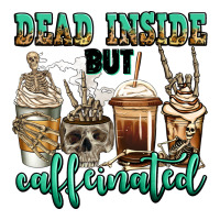 dead inside but caffeinated skeleton coffee cups | Teevron