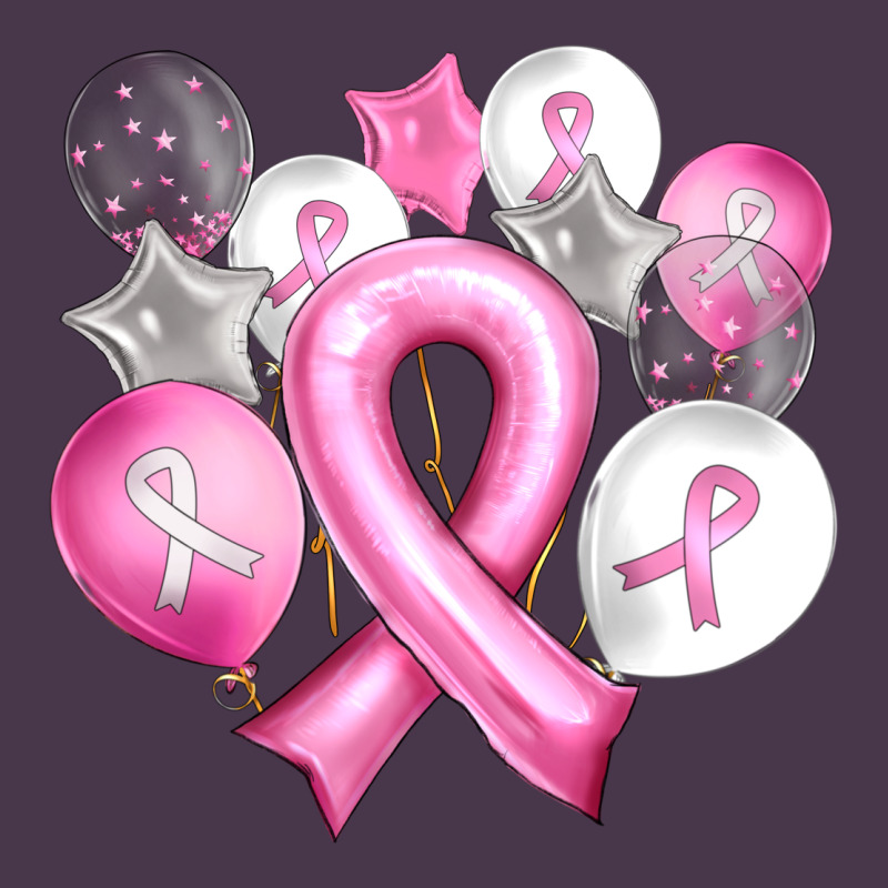 Balloons Cancer Ribbon Heavyweight Hoodie by Artiststas | Teevron