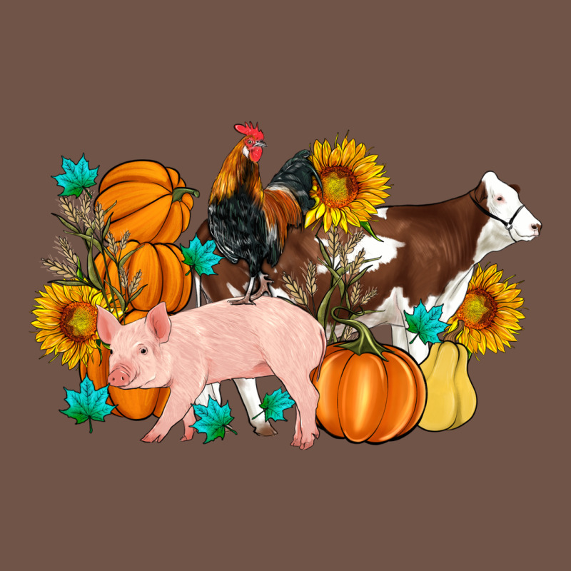 Farm Life Fall Pig Cow Rooster Premium Sweatshirt by Artiststas | Teevron