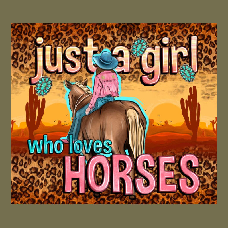 Just A Girl Who Loves Horses Vintage Hoodie by TumblerDesignByShophia | Teevron