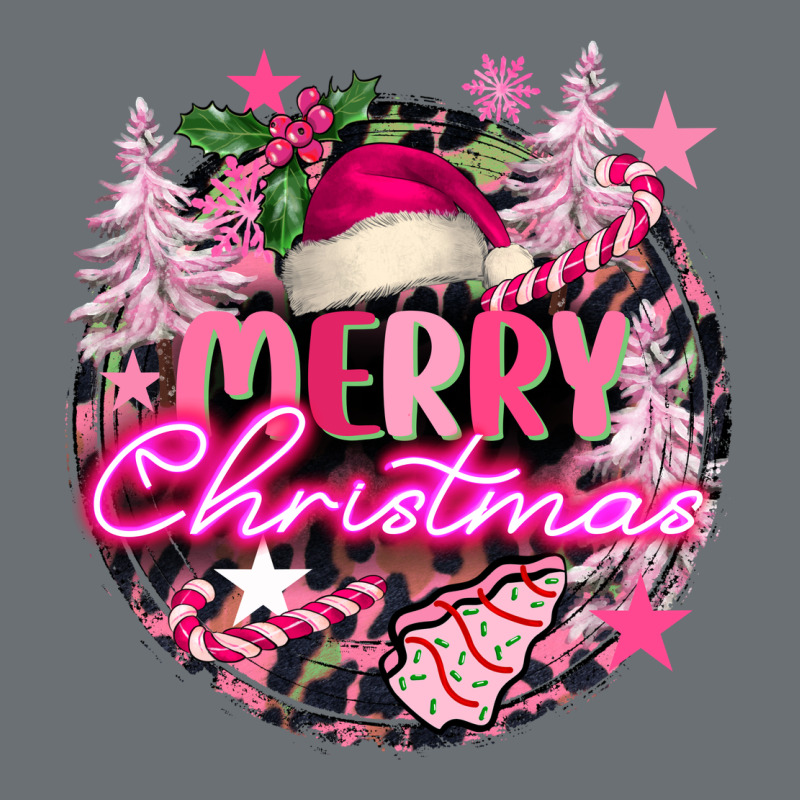 Pink Merry Christmas Premium Hoodie by FaDigitalArtStudio | Teevron
