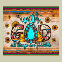 With God All Things Are Possible Matthew 19 26 Heavy Core Tee | Teevron