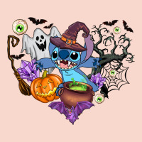 Stitch Heart Halloween Urban Hoodie | Teevron