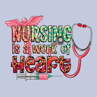 Nursing Is A Work Of Heart Long Sleeve Tee | Teevron