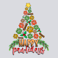 Paw Print Christmas Tree Zipper Hoodie | Teevron