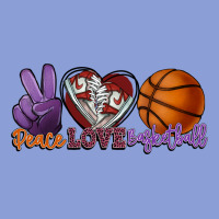 Peace Love Basketball Long Sleeve Tee | Teevron