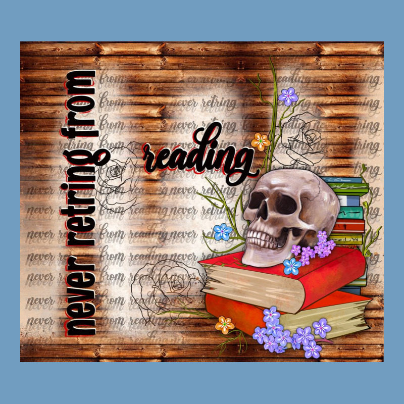 Never Retring From Reading Urban Heavy Tee by TumblerDesignByShophia | Teevron
