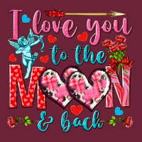 I Love You To The Moon And Back Valentine's Day Long Sleeve Tee | Teevron
