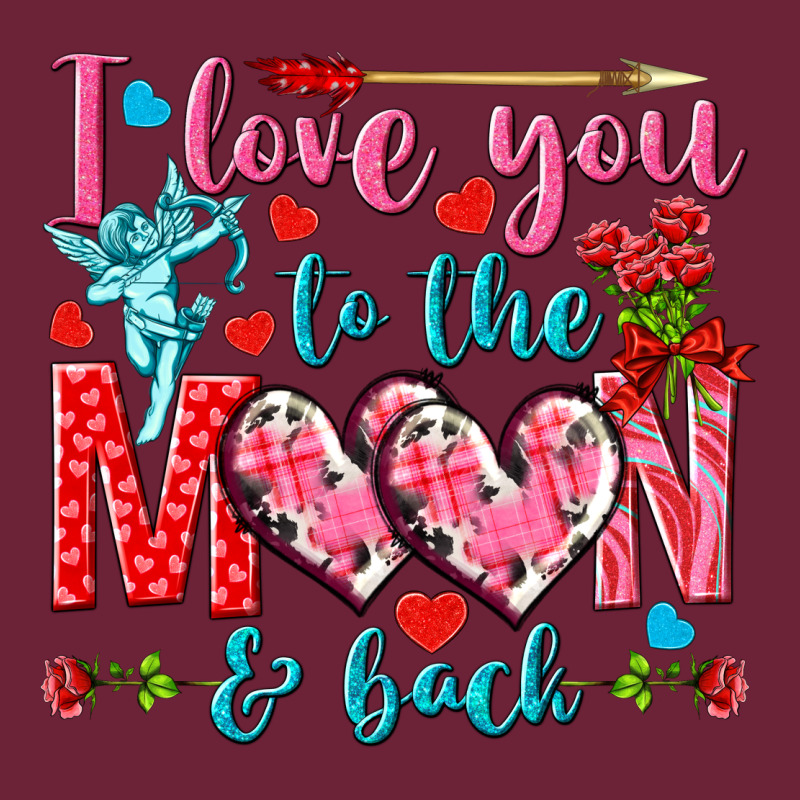 I Love You To The Moon And Back Valentine's Day Long Sleeve Tee by HowdyJamesFarm | Teevron