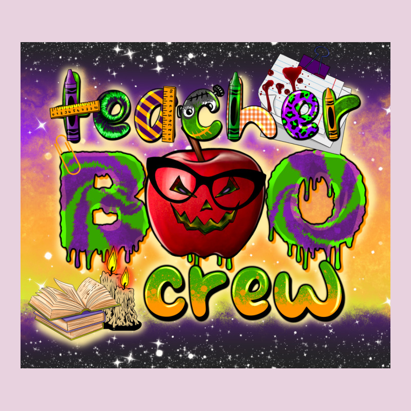 Teacher Boo Crew Tumbler Ladies Tee by BarkalooDesign | Teevron