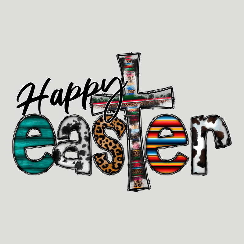 Happy Easter Zipper Hoodie by CowhideDigitalArt | Teevron