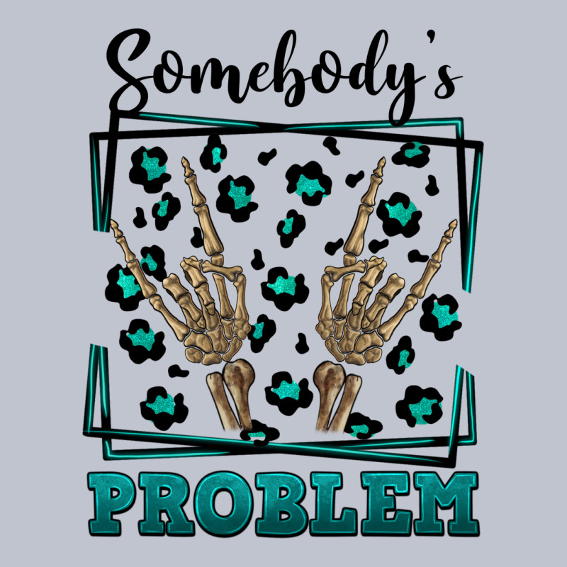 Somebody's Problem Hand Skeleton Premium Hoodie by FaDigitalArtStudio | Teevron