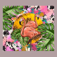Flamingo With Leopard Vintage Hoodie | Teevron