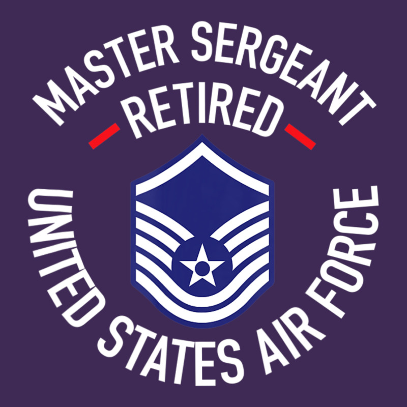 Limited Edition Master Sergeant Retired Air Force Military Retiremen Premium Hoodie by lanVoArt | Teevron