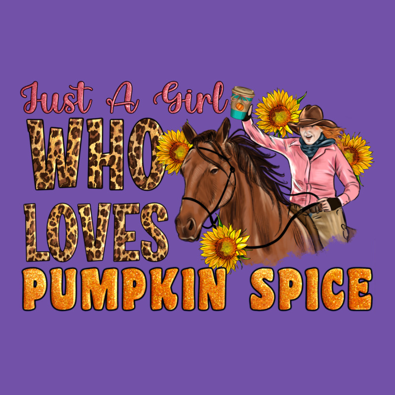 Just A Girl Who Loves Pumpkin Spice Cowgirl Premium Sweatshirt by Artiststas | Teevron