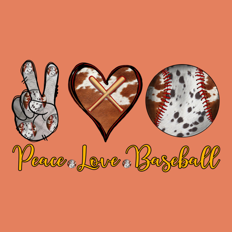 Peace Love Baseball Classic Tee by RanaPortraitStore | Teevron
