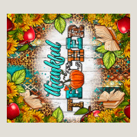 Thankful Teacher Fall Tumbler Heavy Core Tee | Teevron