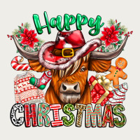 Happy Christmas Cow Zipper Hoodie | Teevron