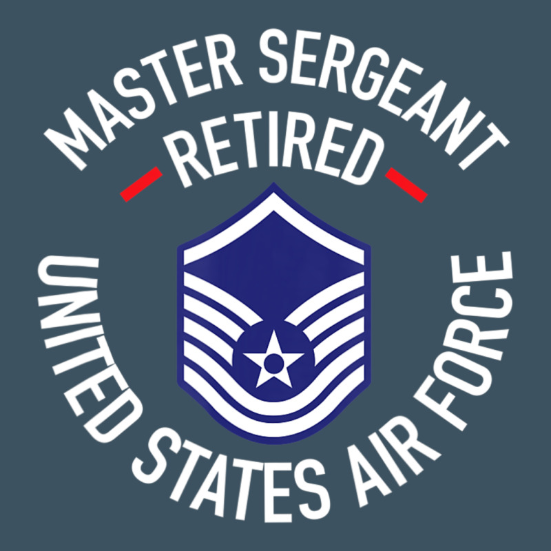 Limited Edition Master Sergeant Retired Air Force Military Retiremen Urban Heavy Tee by lanVoArt | Teevron