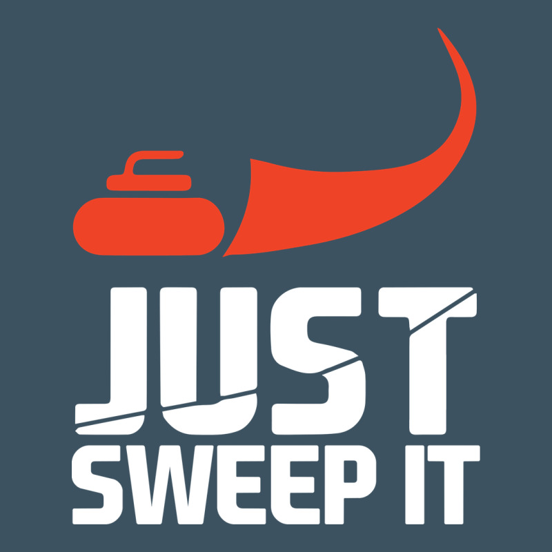 Just Sweep It! Funny Curling Sports Gift Hoodie Urban Heavy Tee by lanVoArt | Teevron