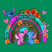 Stitch And Lilo Rainbow Urban Hoodie | Teevron