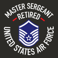 Limited Edition Master Sergeant Retired Air Force Military Retiremen Heavy Core Tee | Teevron