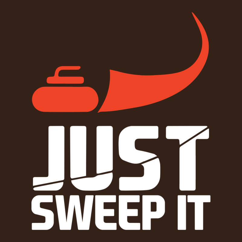 Just Sweep It! Funny Curling Sports Gift Hoodie Heavy Core Tee by lanVoArt | Teevron