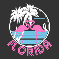 Hot Trend Florida Pink Flamingo Heart 80S Retro Vintage Style | Teevron