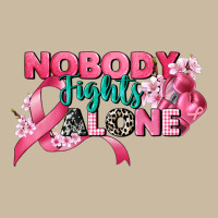 Nobody Fights Alone Cancer Awareness Long Sleeve Tee | Teevron