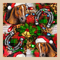 Christmas Horse Leopard Heavyweight Sweatshirt | Teevron
