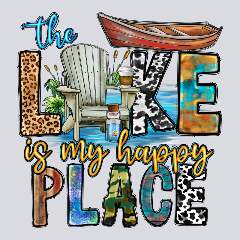 The Lakes My Happy Place Zipper Hoodie by CowhideDigitalArt | Teevron