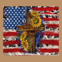 Jesus Christ With American Flag Vintage Hoodie | Teevron