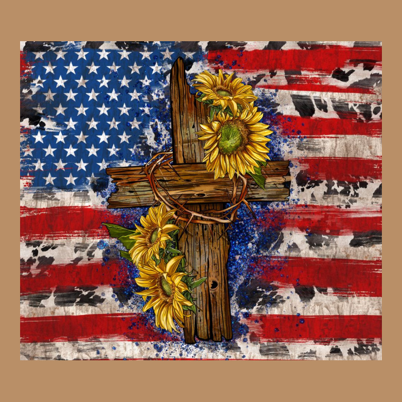 Jesus Christ With American Flag Vintage Hoodie by TumblerDesignByShophia | Teevron