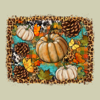 Fall Pumpkin Background Heavy Core Tee | Teevron